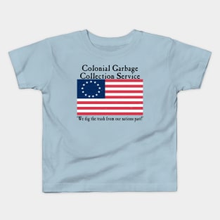 Colonial Garbage Collection Service Kids T-Shirt